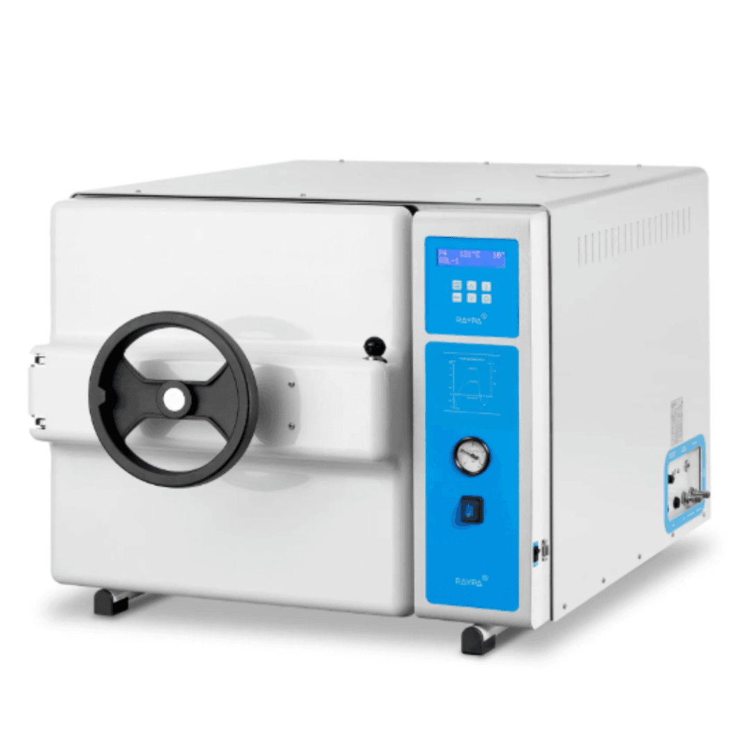 Laboratory autoclaves with drying