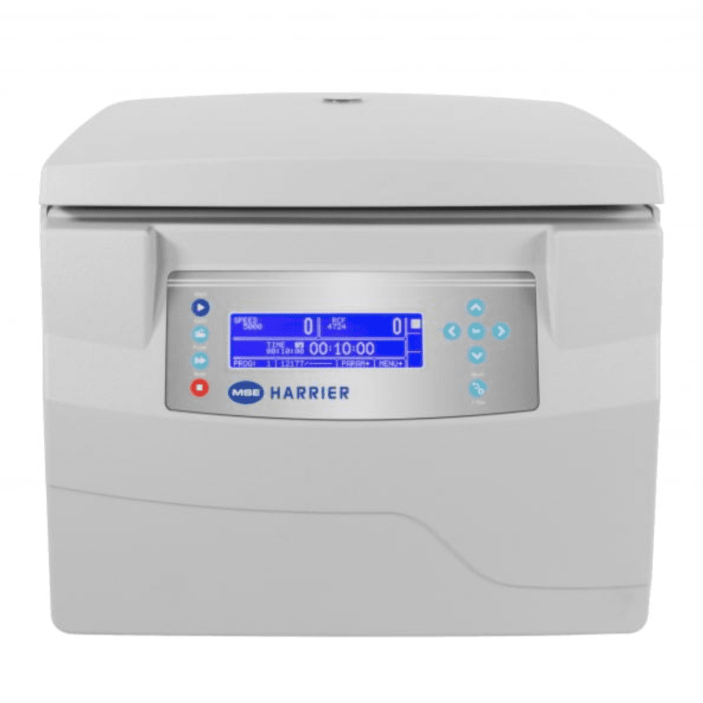 Medium capacity benchtop centrifuge