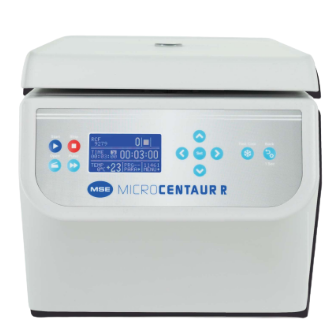 Small-capacity benchtop centrifuge