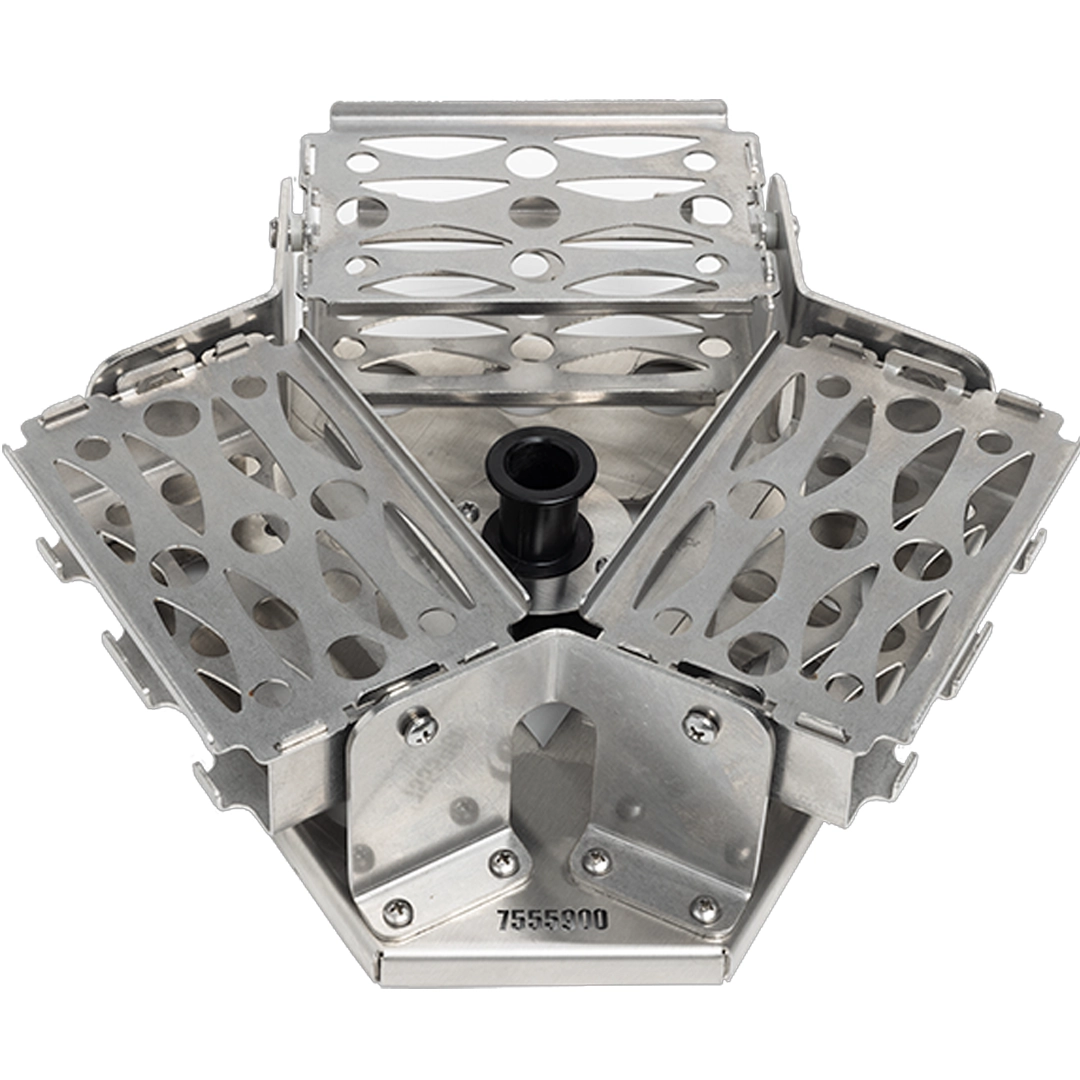 6 place Stainless Steel Microtiter Plate Rotor